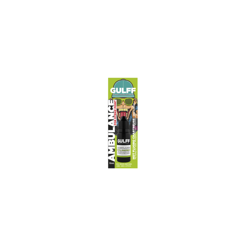 GULFF AMBULANCE COLOR RESINE CHARTREUSE 15ML