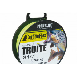 carbonflex fluoro special truite powerline bicolore