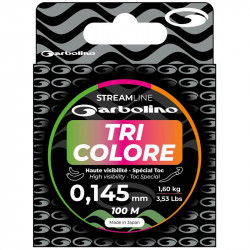 Nylon Garbolino Streamline Toc Tri-Colore 100M