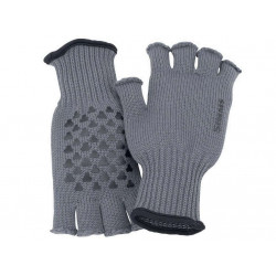 gants simms wool half finger glove gunmetal L/XL